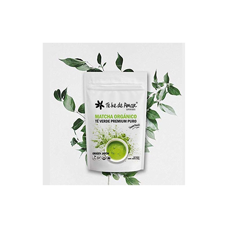 MATCHA ORGÁNICO TE HE DE AMAR / TE VERDE PREMIUM