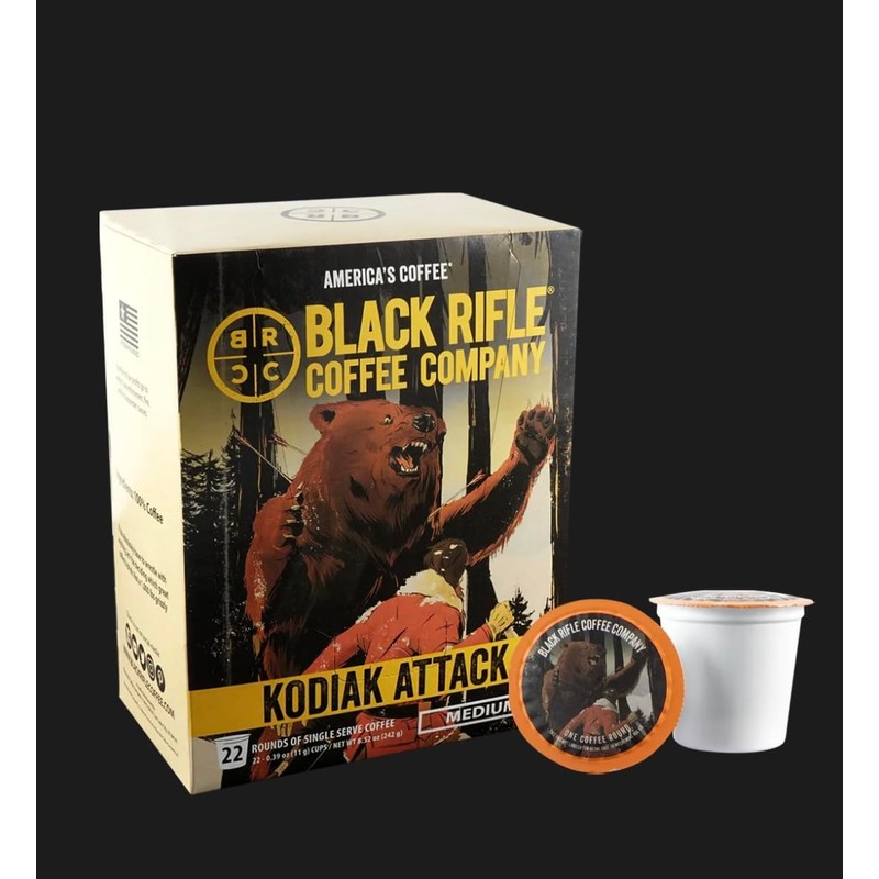 Black Rifle Coffee Company Kodiak Attack, Rounds, 22 ct
