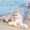 YBGGJO Cat Balls for Play, 12 Pieces, Random Rolling, Cat