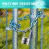 KAWAHA 41/50LKD-5SK 2 inch (50mm) Long Shackle High Security Stainless