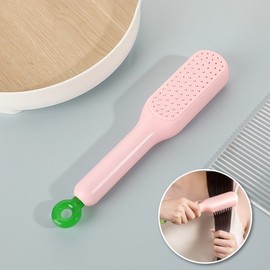 Self-Cleaning Scalp Massage Hairbrush Hair Accessories 6ea