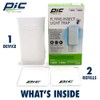 PIC Flying Insect Light Trap, Attracts and Traps House Flies,
