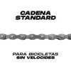 Cadena Estándar Para Bicicleta 1/2 X 1/8 114 L