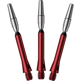 Viper by GLD Products 35-7805-02 Spinster Aluminum Dart Shaft: Medium, Red, 3-Pack