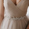 TENDYCOCO Cinturón Cinturones De Novia Con Pedrería Adornos De Apliques