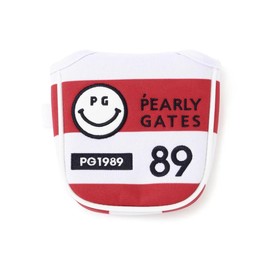 [Parly Gates] Putter Cover [Border Series] (for mallet type, magnetic) / Golf PT / 053-5184504 101_Red FR