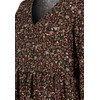 Sublevel Women's Spring and Summer Floral Long Sleeve Floral Dress,
