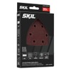 SKIL 20-Piece Mixed 60/80/120/240 Grits Mouse Detail Sanding Paper Kit