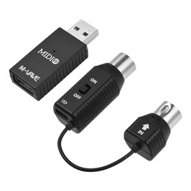 Sunydog New MS1 Mini Wireless Transmission System MIDI System MIDI Wireless Adapter Plug and Play Support for Devices with MIDI Interface