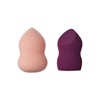 e.l.f. Blending & Highlighting Sponge Duo, Multi-Sided Makeup Sponges To