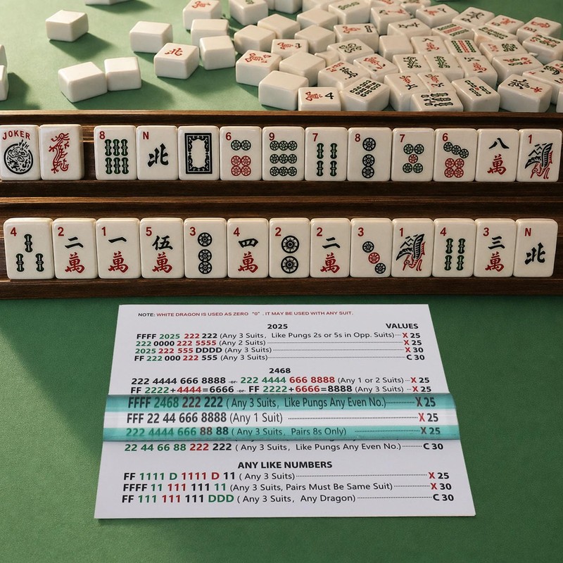 Mahjong Magnified Line Reader Finder Mahjong Line Magnifier Magnifying