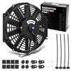 DNA MOTORING 12 Inch High Performace Electric Cooling Slim Radiator