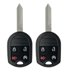 key2u, New Keyless Entry Car Key Fob with Remote Start Button Compatible with Ford F150 F250 F350 F-Series Explorer Expedition Edge Lincoln FCC ID: CWTWB1U793 / OUC6000022, 315MHz (Pack of 2)