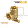 sourcing map 2 Pcs 90 Degree Drop Ear Elbow, 1/2