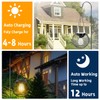 2Pack Solar Lanterns Outdoor Lights, Upgraded Metal Solar Lantern, Brighter