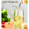 Olive Oil Sprayer Cooking Oil Dispensing Bottle: 2 in 1
