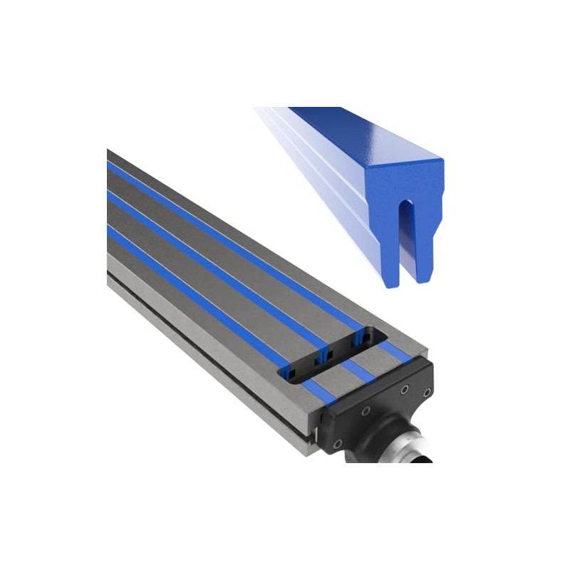 Edge Technology 67-150 - 5/8" T-Slot Cover (Blue), High‑Temp Silicone