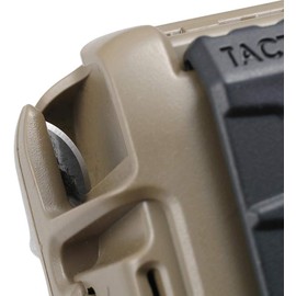 Atwood Rope MFG Tactical 550 Paracord Parachute Cord Rope Dispenser 50ft Spool TRD | Cutting Blade, Belt Clip, Cord Grip, View Port, Integrated Ruler (FDE)