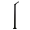 Jesco Lighting SD107CC082530-S Mizar - 8" Vertical Pole, Silver Finish