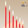 NKlaus 36256 Altar Candles Red Soot Dripless Easter Candles Length