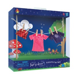 The Irish Fairy Door Company FD554145 Line with Female Cloth