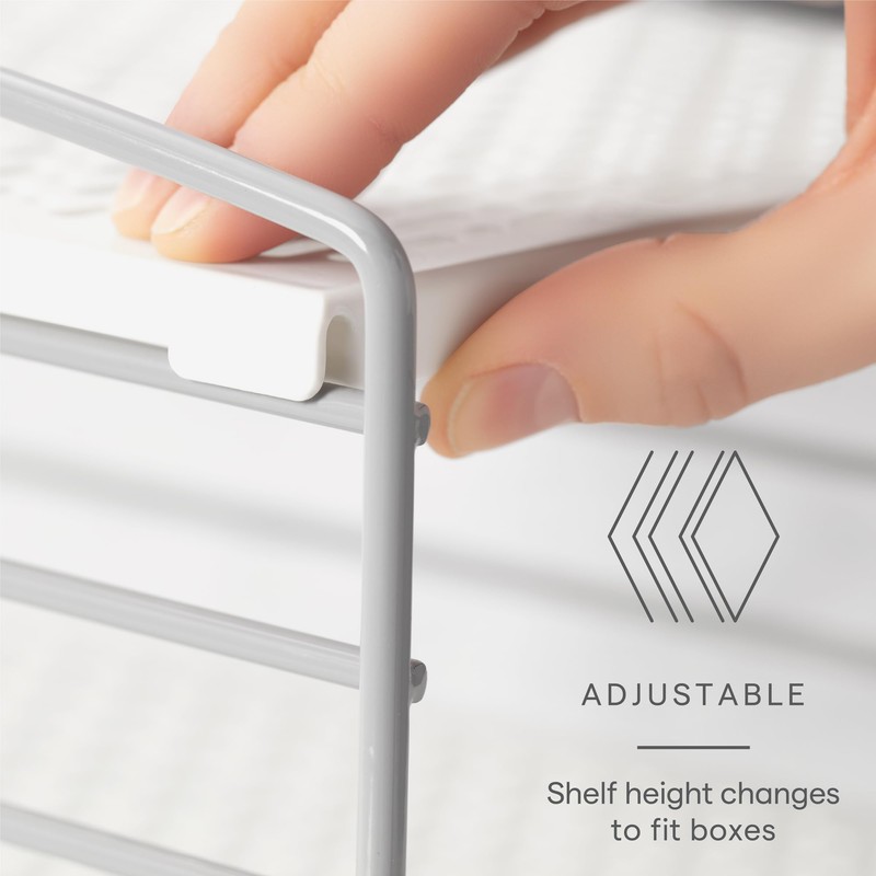 YouCopia UpSpace Adjustable Box Organizer for Foil Wrap and Kitchen
