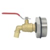 2" Water Drum Faucet Spigot 3/4" Brass Barrel Faucet for