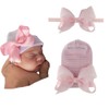 NUOSYI 2PCS Newborn Baby Hat Infant Caps Baby Boy Girl