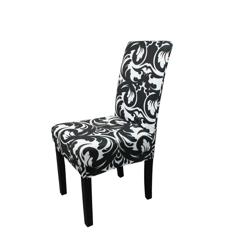 WedDecor Dining Chair Cover, Spandex Stretch Chair Seat Cover, Removable
