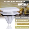Rexka 15pcs Rocker Molding Clip for Ford W716503-S300 Fusion Lincoln