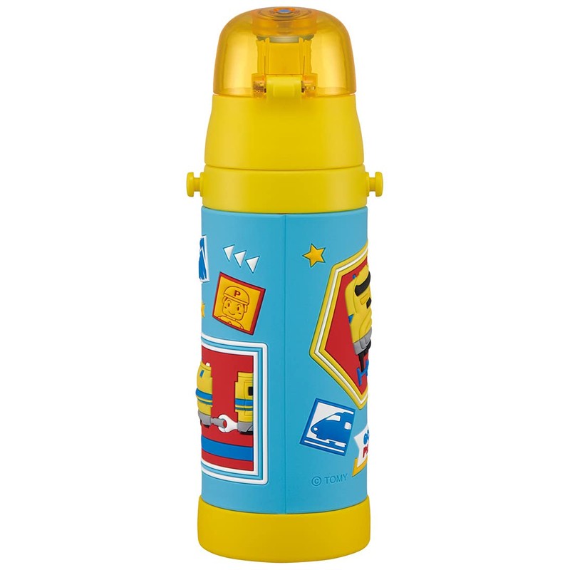 Skater SDPV5-A Children's Stainless Steel Direct Drinking 3D Water Bottle,
