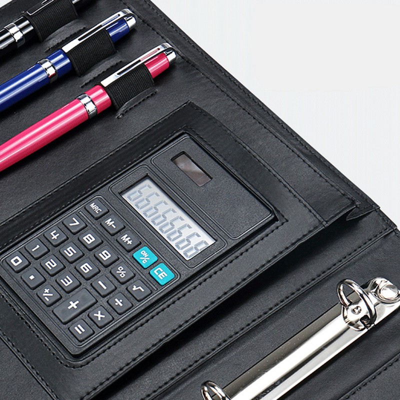 Solar Calculator Notebook Paper Set Multifunctional Notebook For Work Study