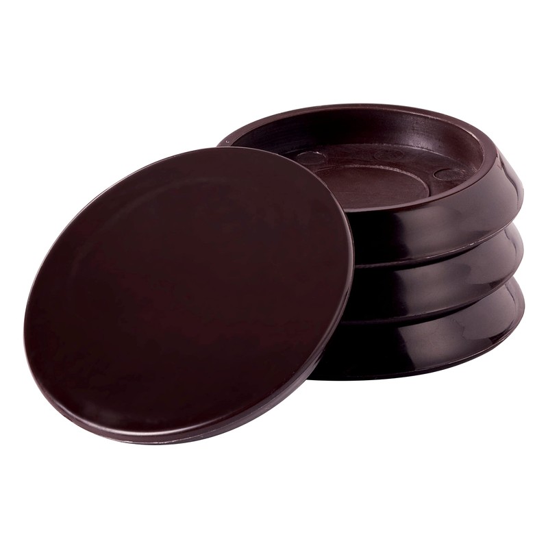 Scotch Adhesive Felt Pad Cups SP668-NA, Chair Leg Protectors for