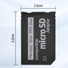 Iesooy Memory Stick Adapter for PSP MicroSD to Memory Stick