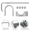 HAFRILY 2.5 Inch Universal Exhaust Hanger with Exhaust Clamp Bracket