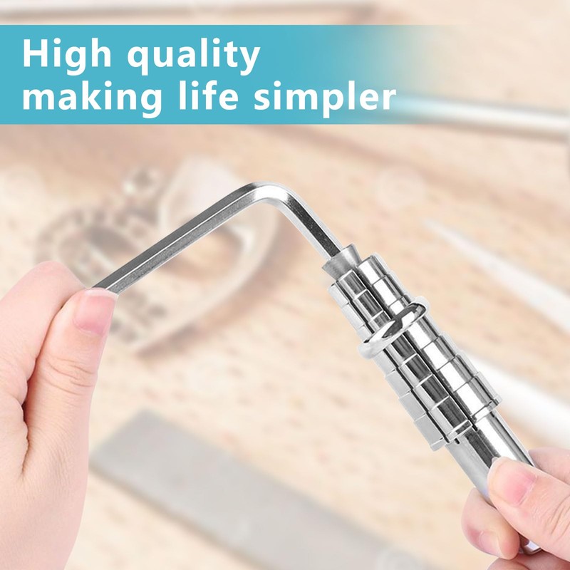 SANTUO 3pcs Ring Stretcher Tool Kit 7-14 Expanding Ring Mandrel
