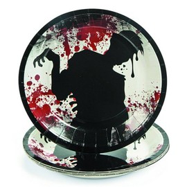 Zombie Bash Dessert Paper Plates 8 Count