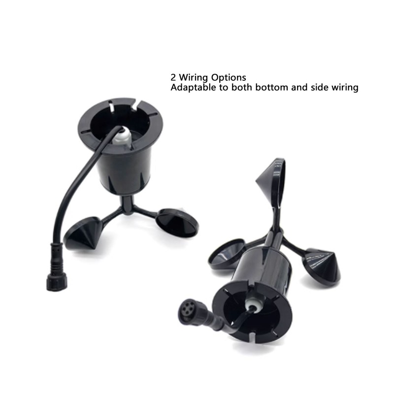 3 Cups Wind Speed Sensor Ultrasonic Sensor Weather Resistant High