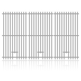Adviace Grill Replacement Parts for Kitchenaid 720-0787D 720-0953 3 Burner Gas Grill, Stainless Steel Grill Grates for Kitchen Aid 720-0787D Home Depot, Kitchenaid 720-0953 Grill