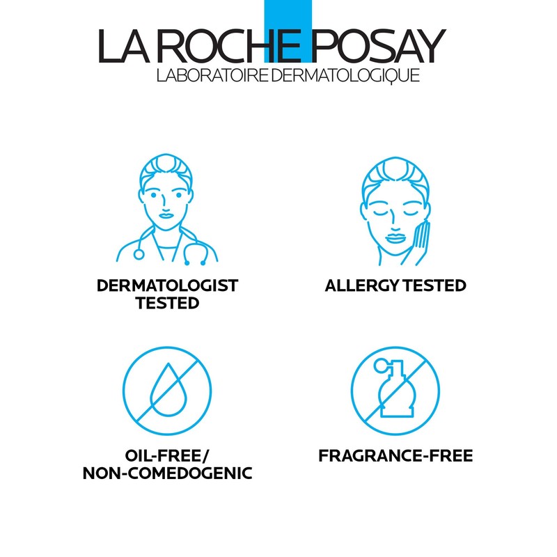 La Roche-Posay Effaclar Deep Cleansing Foaming Facial Cleanser, Cream Cleanser