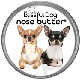 The Blissful Dog Smooth Coat Chihuahua Nose Butter, Versatile Dog Nose Balm for Dry Nose, Handcrafted Nose Moisturizer, Easy-to-Apply Dog Essentials, Unscented, 1 oz.