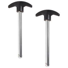 BLMHTWO 2pcs Weight Stack Pin, Weight Loading Pin Gym Pins for Weights 3/8 Inch Diameter 4.4 Inch Weight Selector Pin for Home Gym Exercise Machine Accessories
