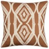 Wylder Tropics Cape Ikat Reversible Cushion Cover, Rust