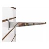 Exhivit Mensula Gancho Panel Ranurado Exhibipanel Blister 25 Cm 30pz
