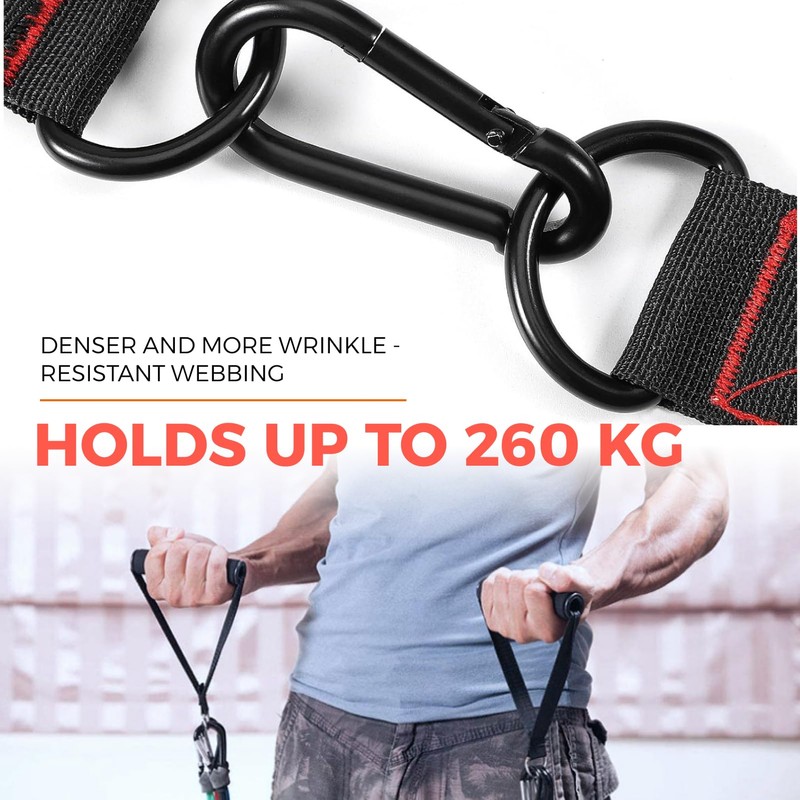 Heavy Duty Exercise Handles for Resistance Bands and Cable Machines,