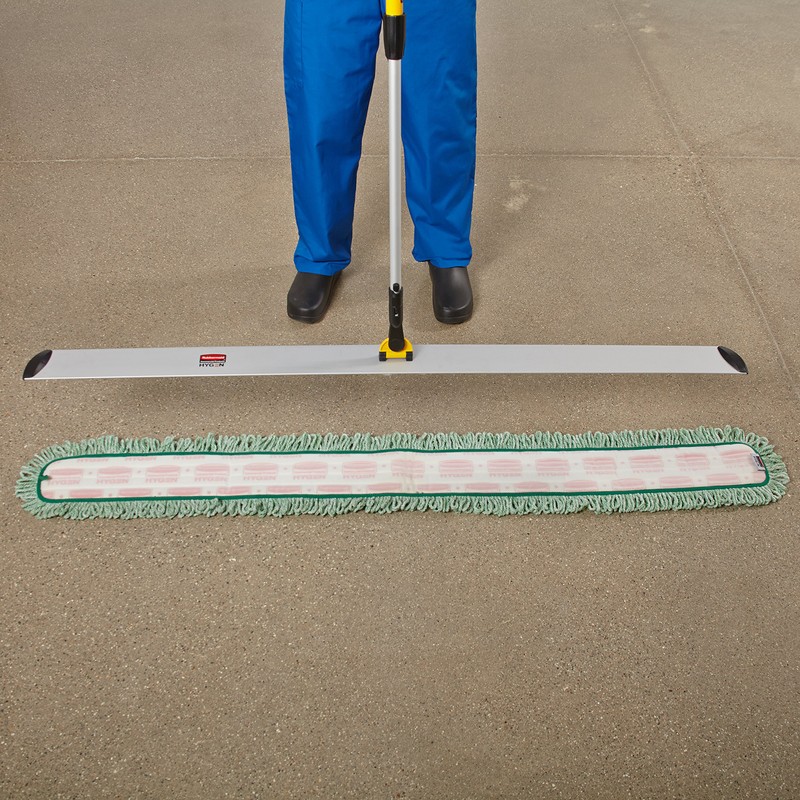 Rubbermaid Commercial Products HYGEN Microfiber Quick-Connect Mop Frame 60 inch