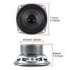 ACEIRMC 2個 10W Mini 3インチ HiFi フルレンジスピーカー 8オーム アンチマグネティックオーディオ 2.0/2.1