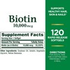 Nature's Bounty Biotin 10000 mcg, Supports Healthy Hair, Skin and
