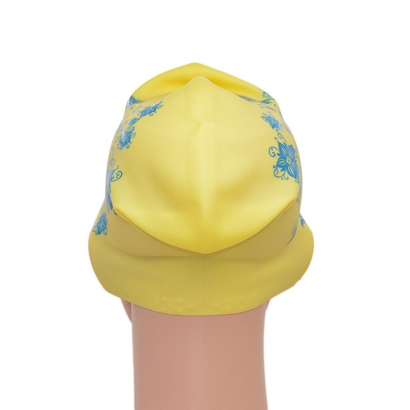 Medifier Damen Badekappe, elastisch, Silikon, für langes Haar, für Erwachsene,