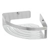 Tiger 1400430946 Caddy Shower Corner Basket, Brushed Stainless Steel